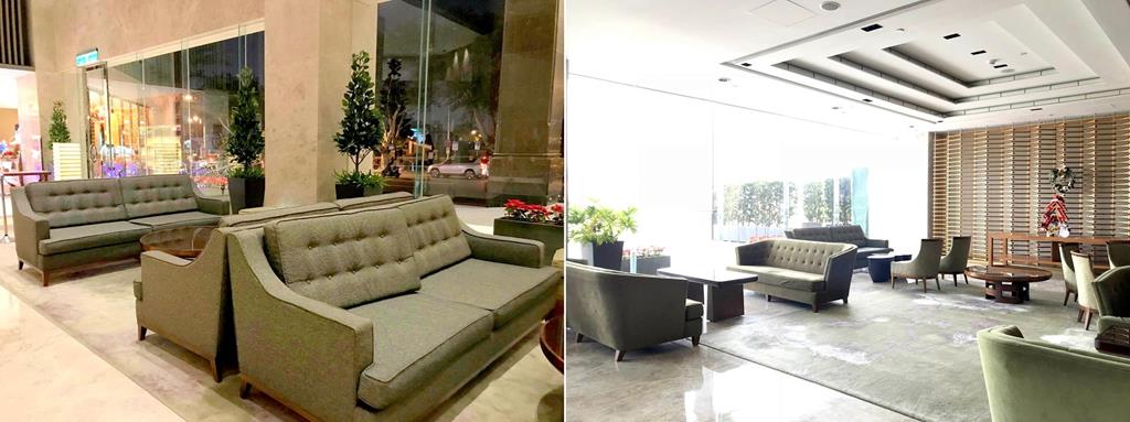Lobby of Shangri-La's Far Eastern Plaza Hotel Tainan