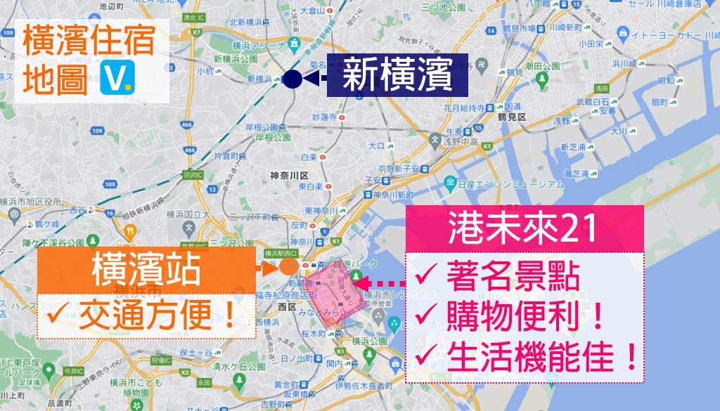Yokohama-hotels-Map